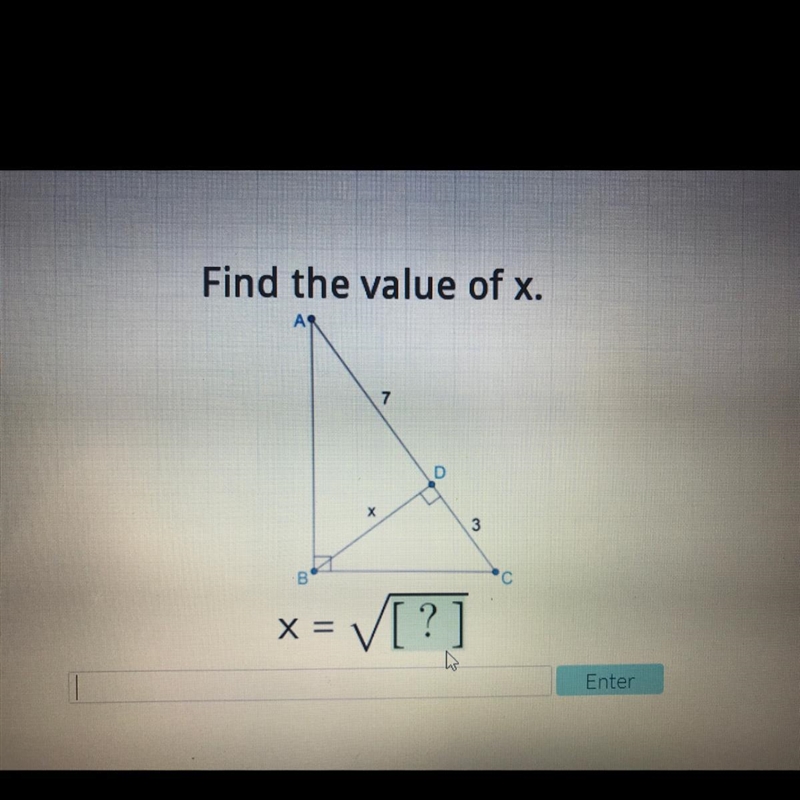 Find the value of x.-example-1