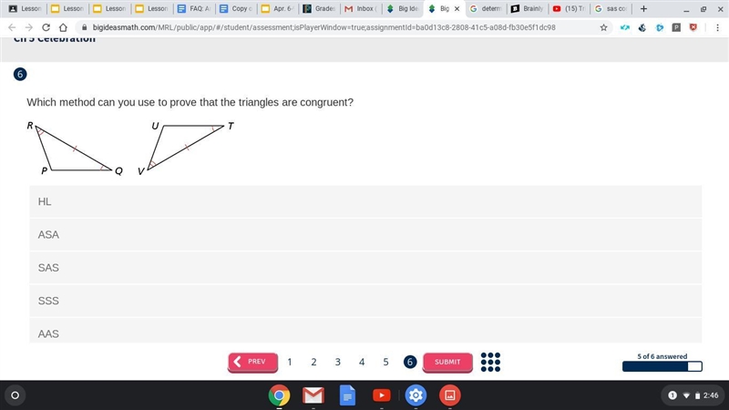 How do I know that the angles are congruent?-example-1