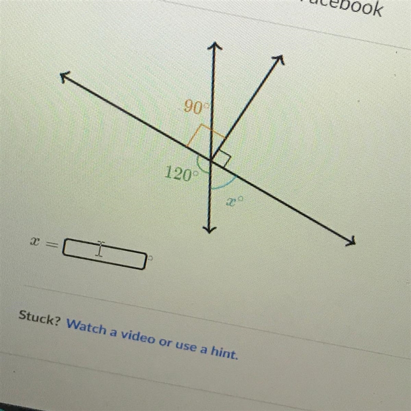 Finding missing angles-example-1