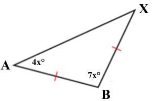 Find the measure of angle B A.15 B.96 C.84-example-1