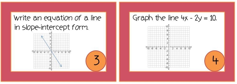 100 Points Linear Equations 1.) Write the equation of a line in point-slope form that-example-1