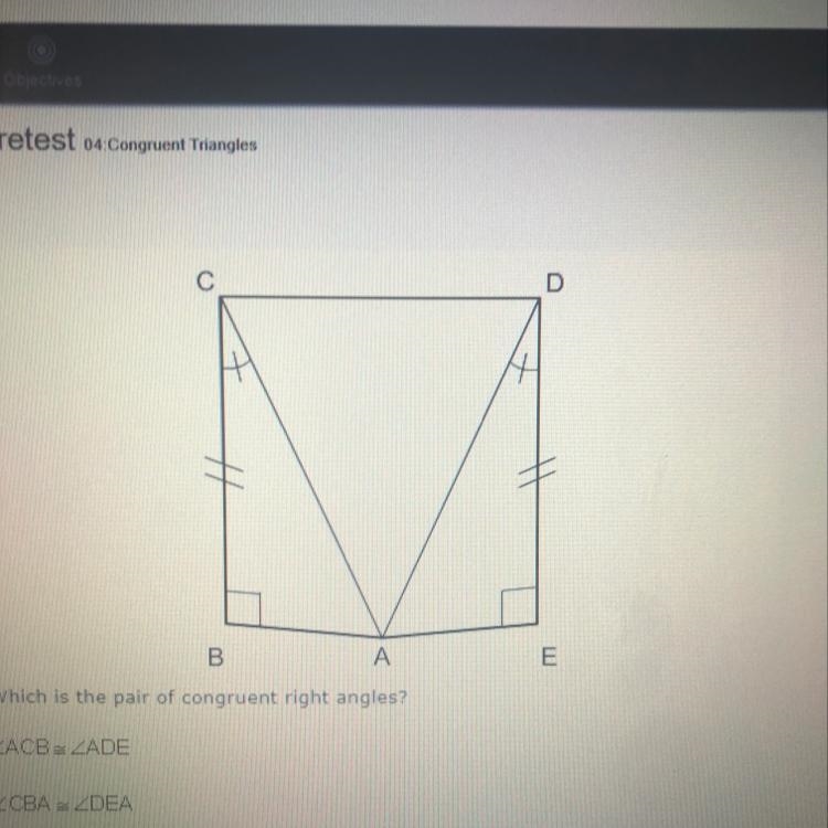 Which is the pair of congruent right angles?-example-1