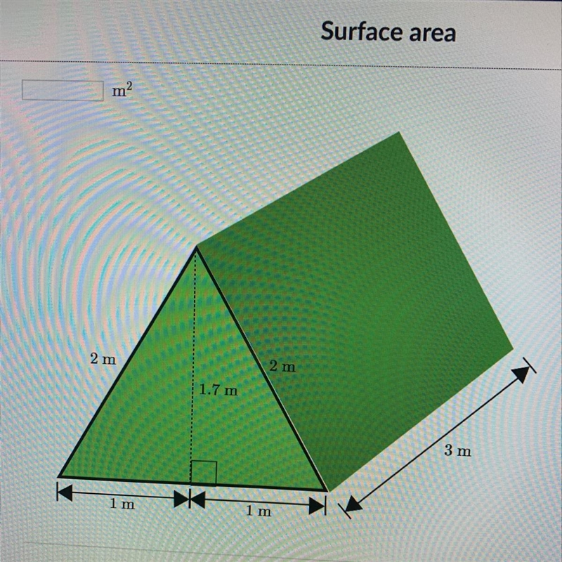 Find the surface area of the triangular prism-example-1