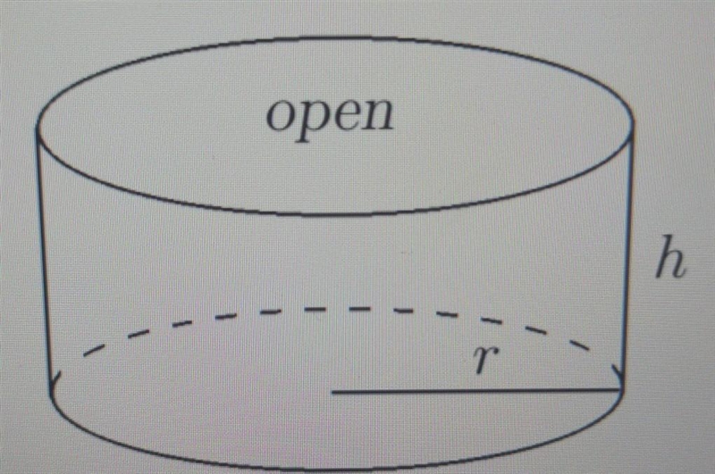 Please show step by step of working out the value of r for which is A minimum and-example-1