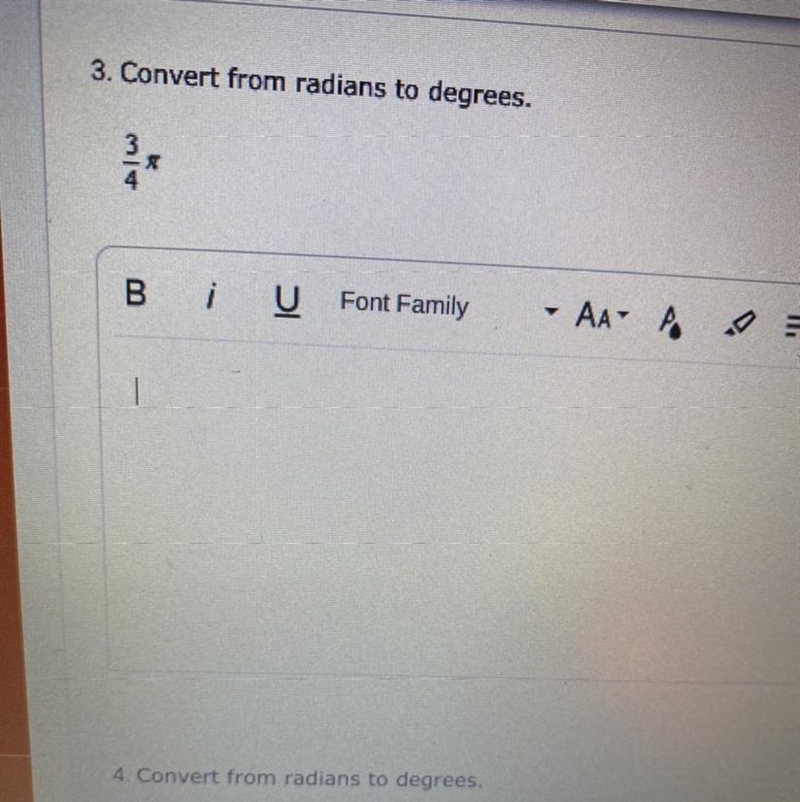 Convert from radians to degrees-example-1