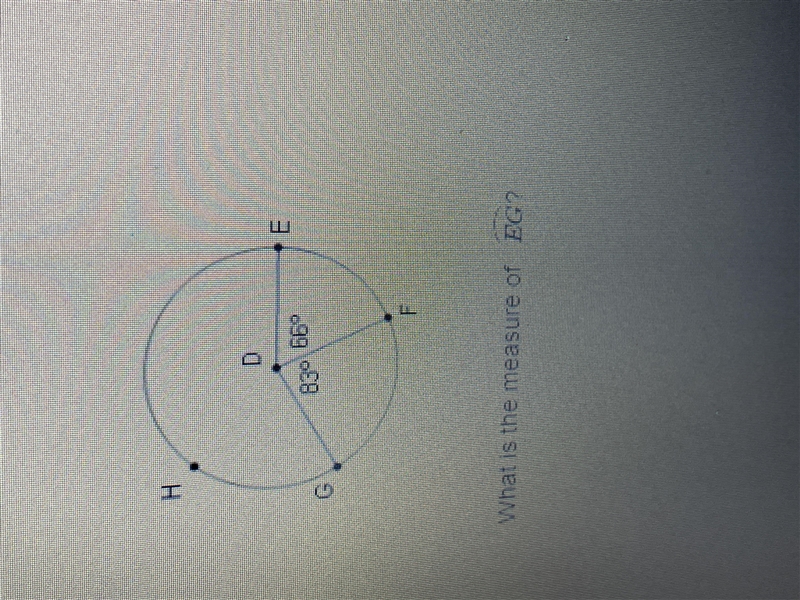 What is the measure of eg?-example-1