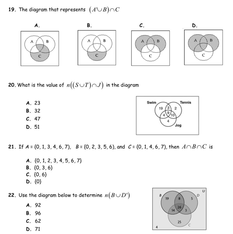 if you’re good with set theory and diagrams for math 30 please help with questions-example-1