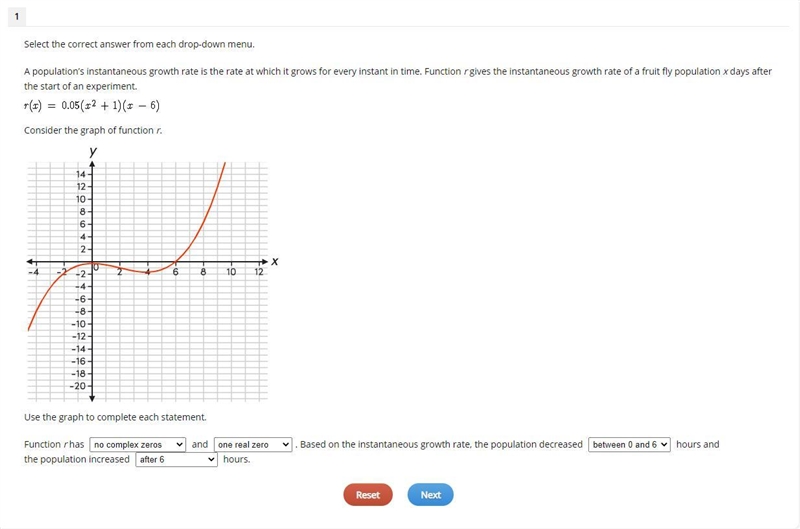 Please help A population’s instantaneous growth rate is the rate at which it grows-example-1