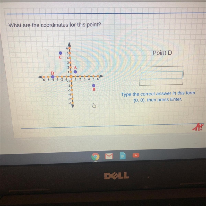 What are the coordinates for this point? Point D-example-1