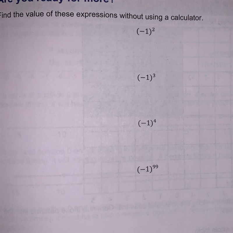 EASY MATH!! Find value of these expressions without using calculator!-example-1