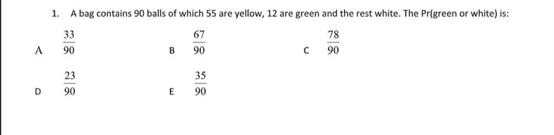 Determining probability of events. please help! ​-example-1