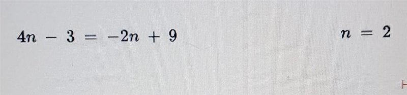 Check whether the given value of x in the solution to the equation.​-example-1