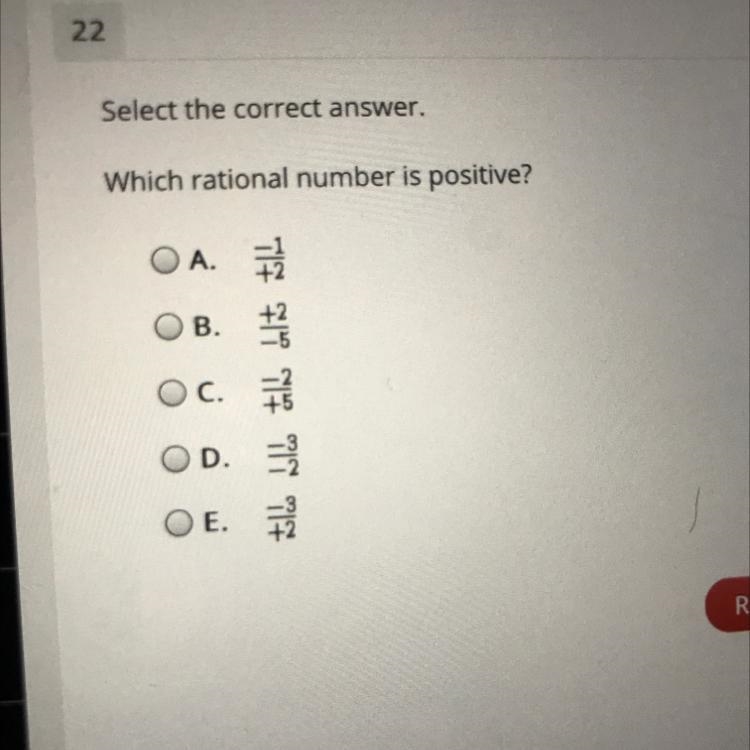 Which rational number is positive?-example-1