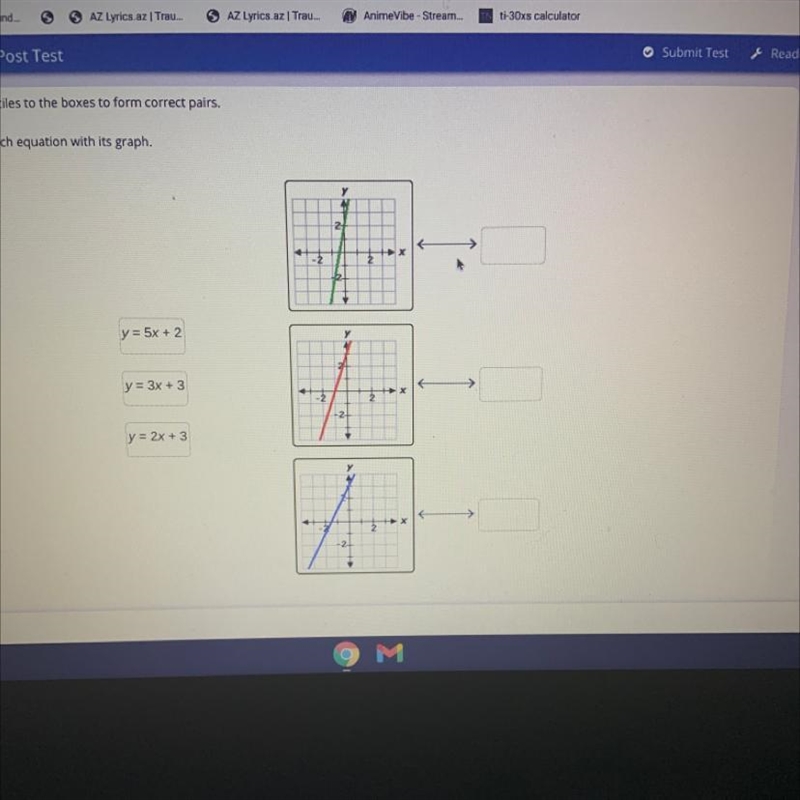 Match each equation with its graph-example-1