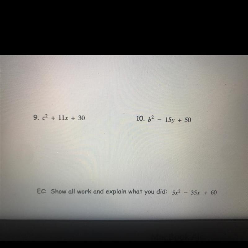 What is the answer for numbers 9 and 10-example-1