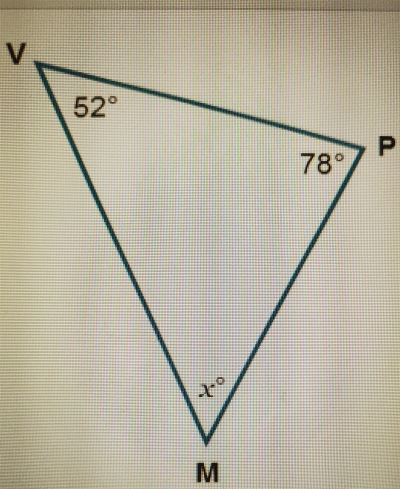 What is the measure of M?​-example-1