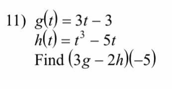 How would you go about solving for (3g - 25)(-5)?-example-1