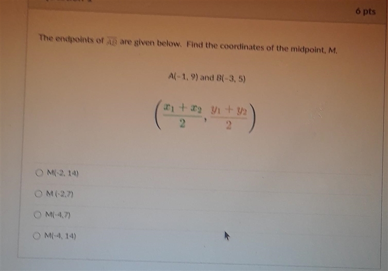 A(-1,9) and B(-3,5) ​-example-1