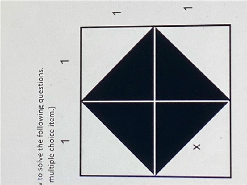 What is the total area of the (outside) square shown at the right?-example-1