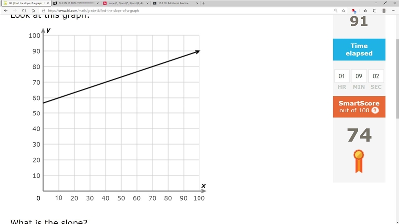 HOPEFULLY MY LAST ONE!!!! What is the slope? Simplify your answer and write it as-example-1