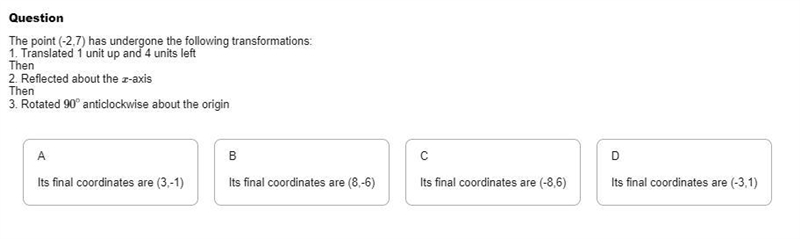 multiple choice plz answer be the correct answer and show working out if can it has-example-1