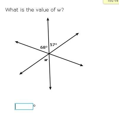 What is the value of w?-example-1