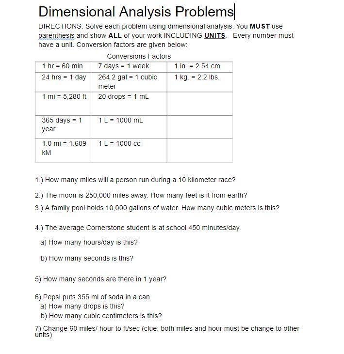 Dimensional Analysis Problems-example-1