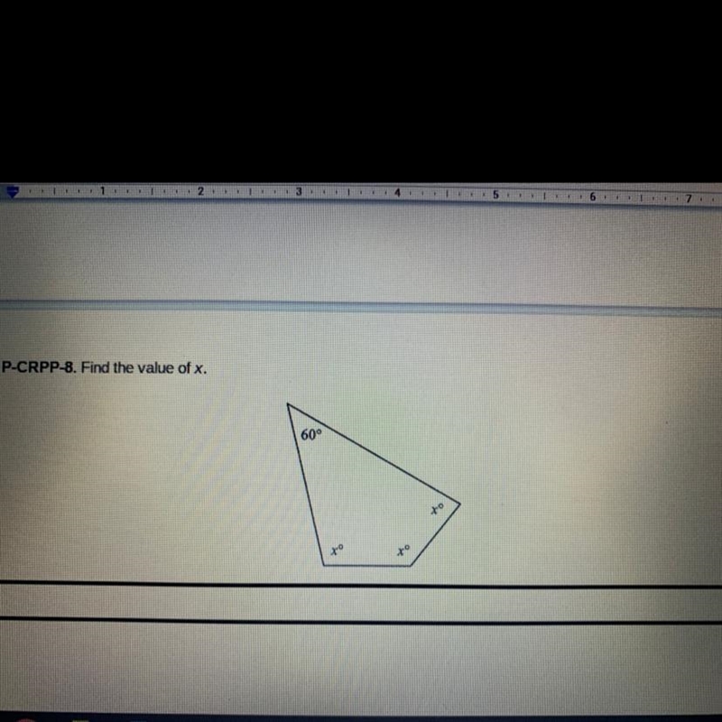 Find the value of x.-example-1