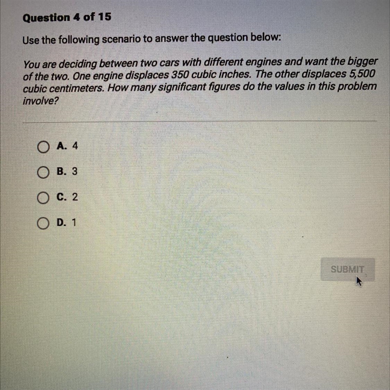 Use the following scenario to answer the question below: You are deciding between-example-1