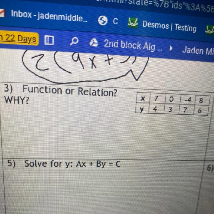 Is this a function or relation? why?-example-1