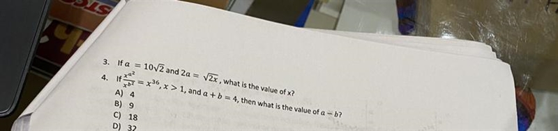 Please show work for number 3 and 4!-example-1