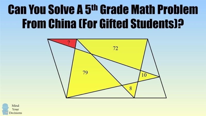 Find the area of the red triangle.-example-1