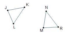 In the diagram, ∠J ≅ ∠M and JL ≅ MR. What additional information is needed to show-example-1