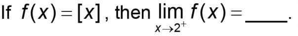 If f(x)=ln x then limx→2 f(x)= 1 2 Infinite Does Not Exist None of the above-example-1