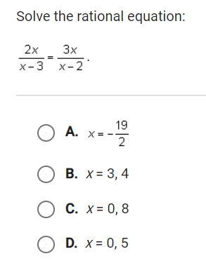 Sole the rational equation-example-1