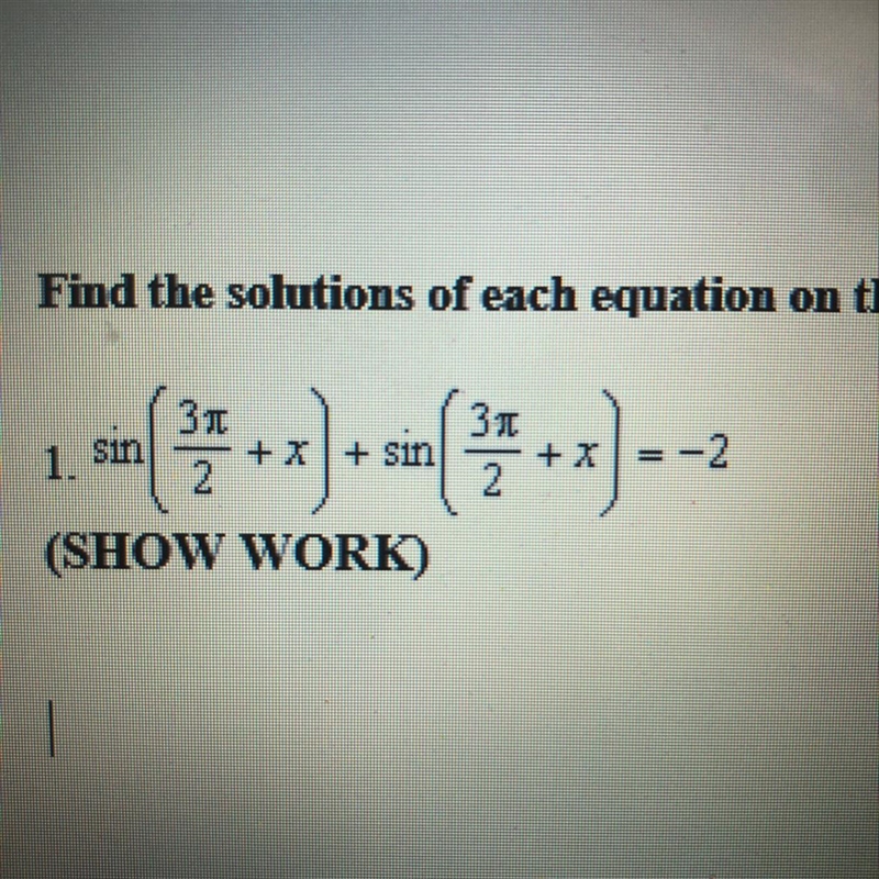 Need help finding the solutions to each equation-example-1