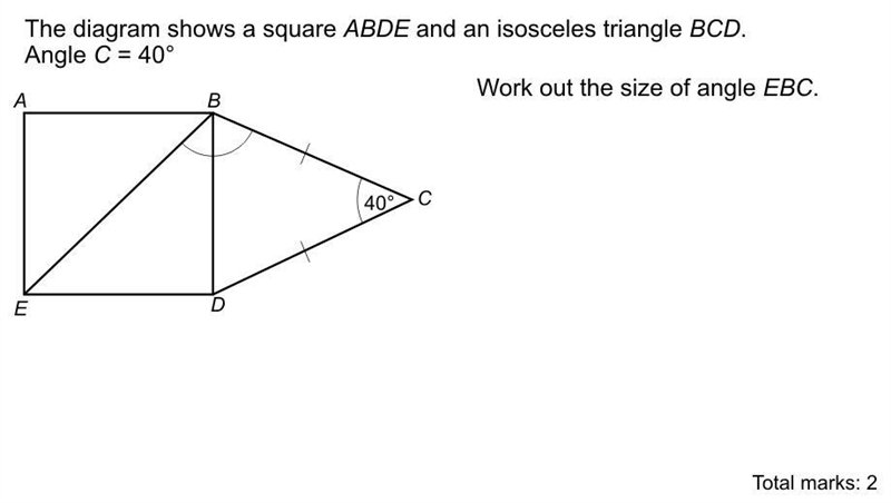 Work out the size of EBC=-example-1