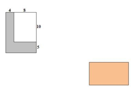 Calculate the area of the shaded region. Show ALL of your work-example-1