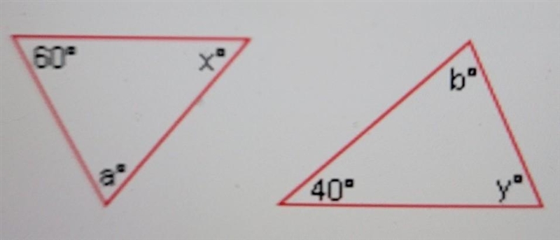 What do you know to be true about the values of a and b? ​-example-1