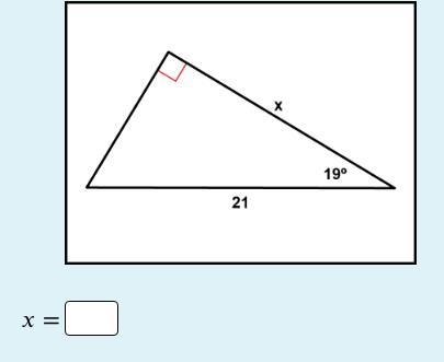 Please find the missing side of the triangle and round the answer to the nearest tenth-example-1