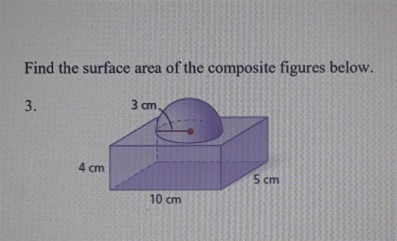 Find the surface area of the composite figure. need help asap. Thank You​-example-1