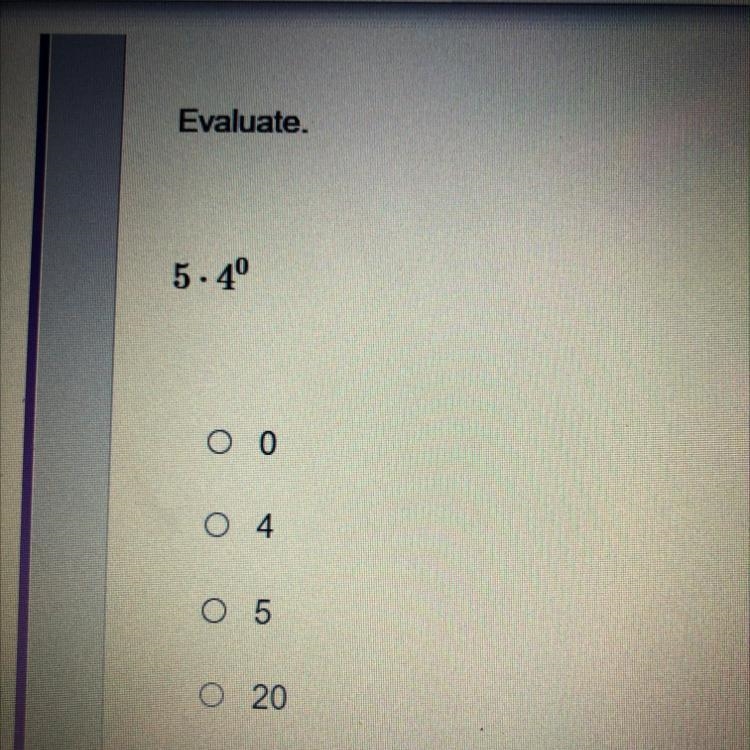 HELP ASAP EASY 5x4^0-example-1