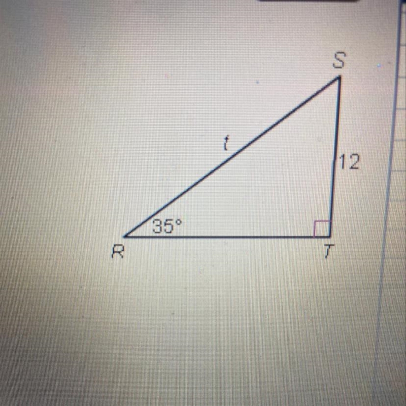 Find the value of t, rounded to the nearest tenth-example-1