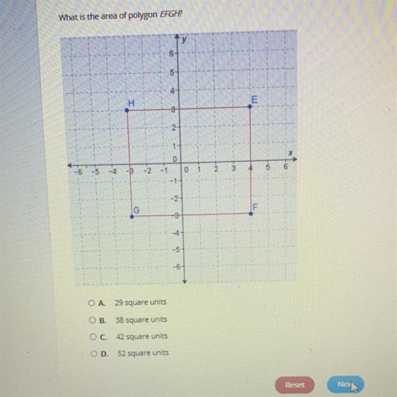 What is the area of polygon EFGH?-example-1