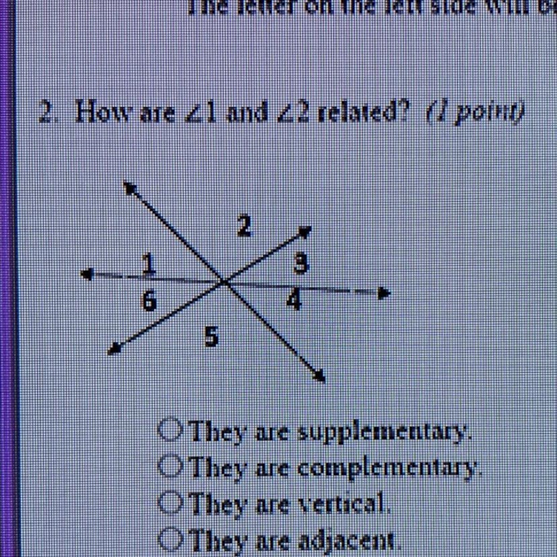 How are <1 and <2 related-example-1