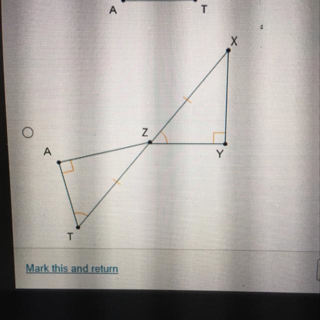 Which of these triangle pairs can be mapped to each other using have reflections?-example-1