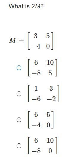 What is 2M? Is anyone good at Matrices?-example-1