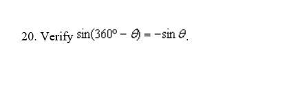 Verify sin(360 - etheta = -sin etheta-example-1