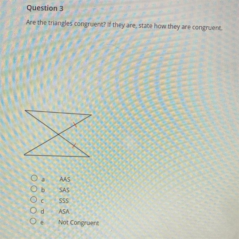 Are the triangles congruent ? if they are state how they are congruent .-example-1