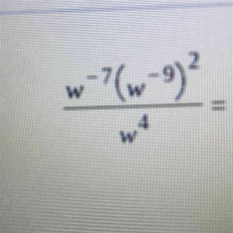 Simplify the expression. Write the answer with positive exponents only. Assume the-example-1